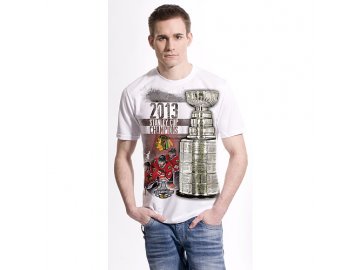 NHL Tričko Chicago Blackhawks 2013 Stanley Cup Champions Big Stanley