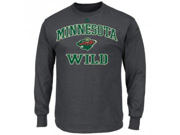 NHL tričko Minnesota Wild Heart and Soul- dlouhý rukáv