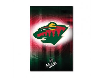 Plakát - Minnesota Wild Team Logo