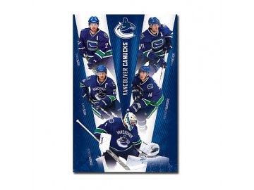 Plakát - Vancouver Canucks Team