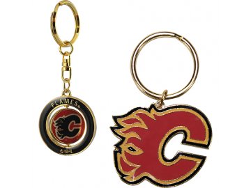 Přívěšek - Calgary Flames - 2 kusy