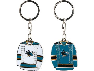 Přívěšek - Jersey - San Jose Sharks - 2 kusy