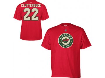 Tričko - #22 - Cal Clutterbuck - Minnesota Wild