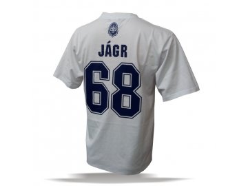 Tričko - #68 - Jaromir Jagr - Rytíři Kladno - bílé