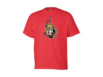 Tričko - Primary Logo - Ottawa Senators - červené