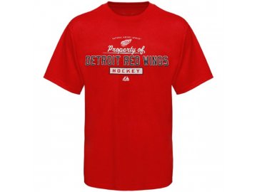 Tričko - Property Of - Detroit Red Wings