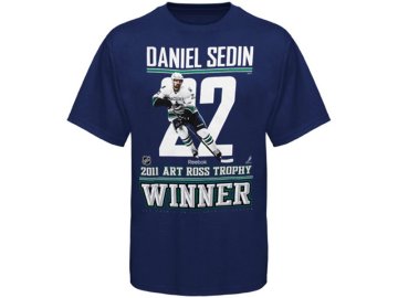 Tričko - Vancouver Canucks Daniel Sedin 2011 Art Ross Trophy Winner