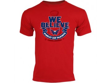 Tričko - We Believe NHL Playoffs - Washington Capitals