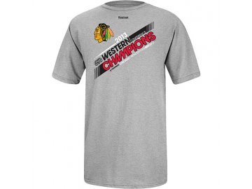 Tričko - Western Conference Champions Locker Room - Chicago Blackhawks - dětské