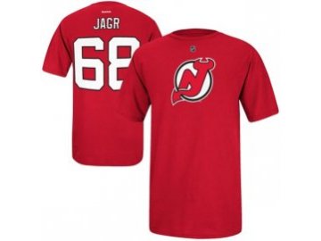 Tričko #68 Jaromír Jágr New Jersey Devils Tri Blend
