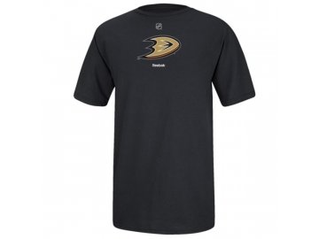 Tričko - Anaheim Ducks - Primary Logo - černé