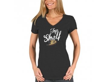 Tričko Anaheim Ducks Shelf Tri-Blend - dámské