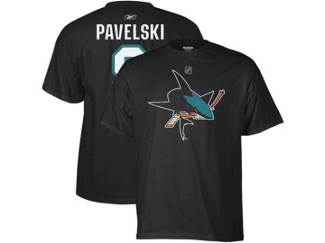 Tričko Joe Pavelski #8 San Jose Sharks - černé