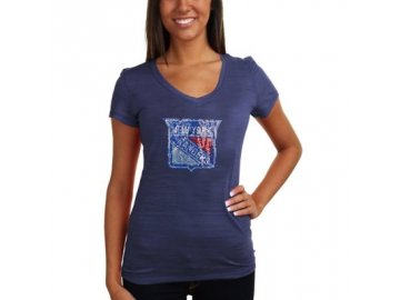 Tričko New York Rangers Sequin Logo - dámské