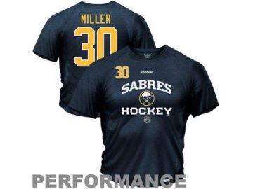 Tričko Ryan Miller#30 Buffalo Sabres Authentic Team Hockey Heathered Speedwick