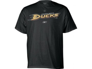 Tričko Dětské Anaheim Ducks Primary Logo - černé