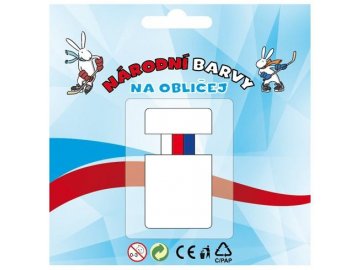 Bob a Bobek hokejisté - národní barvy na obličej v pouzdru na kartě