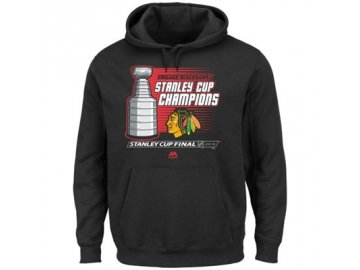 Mikina Chicago Blackhawks 2015 Stanley Cup Champions Natural Hatty Hoodie