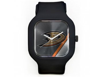 Hodinky Anaheim Ducks Modify Watches Unisex Silicone - černé