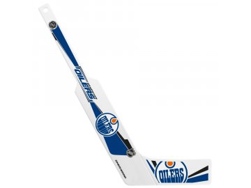 Plastová Minihokejka Edmonton Oilers Goalie