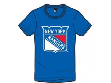 Tričko New York Rangers Majestic Jask - navy