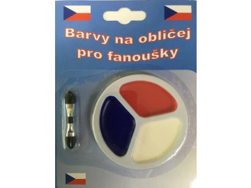 Barvy na obličej Czech