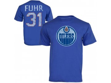 Tričko #31 Grant Fuhr Edmonton Oilers Legenda NHL