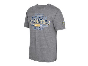 Tričko Nashville Predators CCM Property Block Tri-Blend