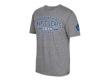 Tričko Toronto Maple Leafs CCM Property Block Tri-Blend