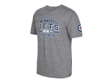 Tričko Winnipeg Jets CCM Property Block Tri-Blend