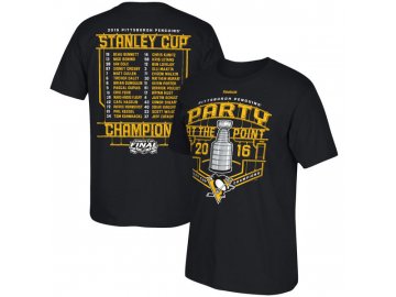 Tričko Pittsburgh Penguins 2016 Stanley Cup Champions Celebration Roster