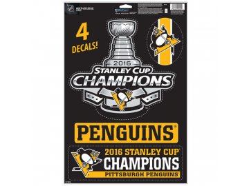 Nálepky Pittsburgh Penguins 2016 Stanley Cup Champions