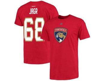 NHL tričko Jaromír Jágr #68 Florida Panthers New Logo