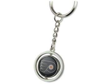 Přívěšek na klíče Philadelphia Flyers Puck Spinning Ring