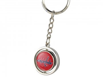 Přívěšek na klíče Washington Capitals Puck Spinning Ring