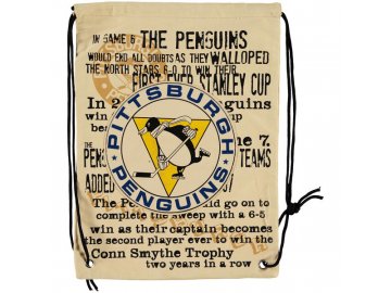 NHL vak Pittsburgh Penguins Historic Canvas Drawstring
