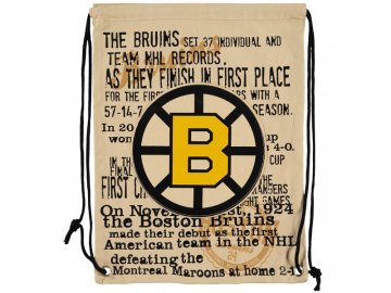 NHL vak Boston Bruins Historic Canvas Drawstring