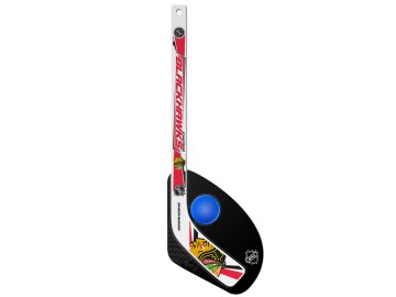 Plastová Minihokejka Chicago Blackhawks Hat Trick