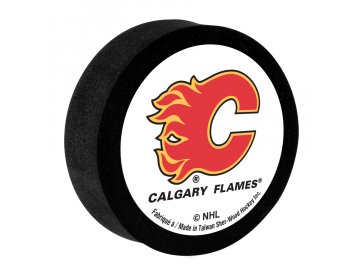 Pěnový puk Calgary Flames