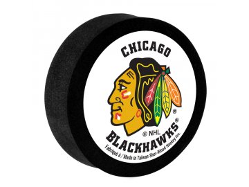 Pěnový puk Chicago Blackhawks