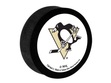 Pěnový puk Pittsburgh Penguins Sher-Wood