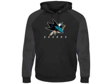 Mikina San Jose Sharks Majestic Penalty Shot Therma Base Hoodie