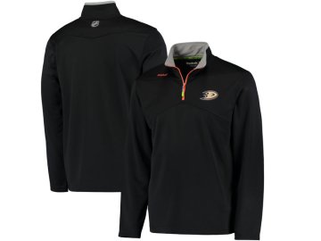 Mikina Anaheim Ducks Center Ice Quarter-Zip Baselayer