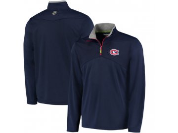 Mikina Montreal Canadiens Center Ice Quarter-Zip Baselayer