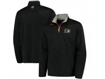 Mikina Philadelphia Flyers Center Ice Quarter-Zip Baselayer