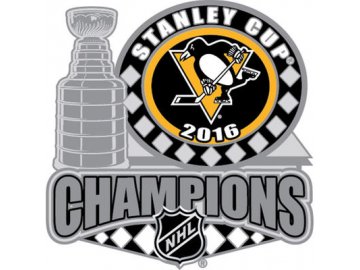 Odznak Pittsburgh Penguins Stanley Cup Champions 2016