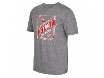 Tričko Detroit Red Wings Our Home Our Ice (Velikost S, Distribuce USA)