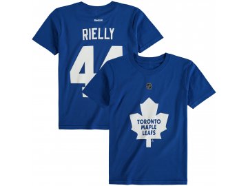 Dětské tričko Morgan Rielly Toronto Maple Leafs NHL Name & Number (Velikost Dětské L (11 - 12 let), Distribuce USA)