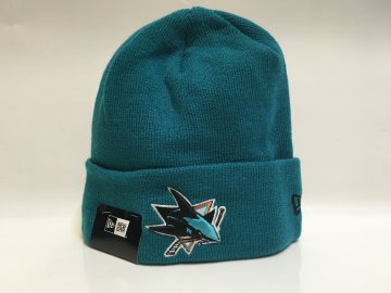 Pánská zimní čepice San Jose Sharks New Era Cuffed Knit