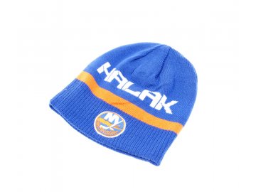 Pánská zimní čepice #41 Jaroslav Halak New York Islanders NHL Player Reversible Knit